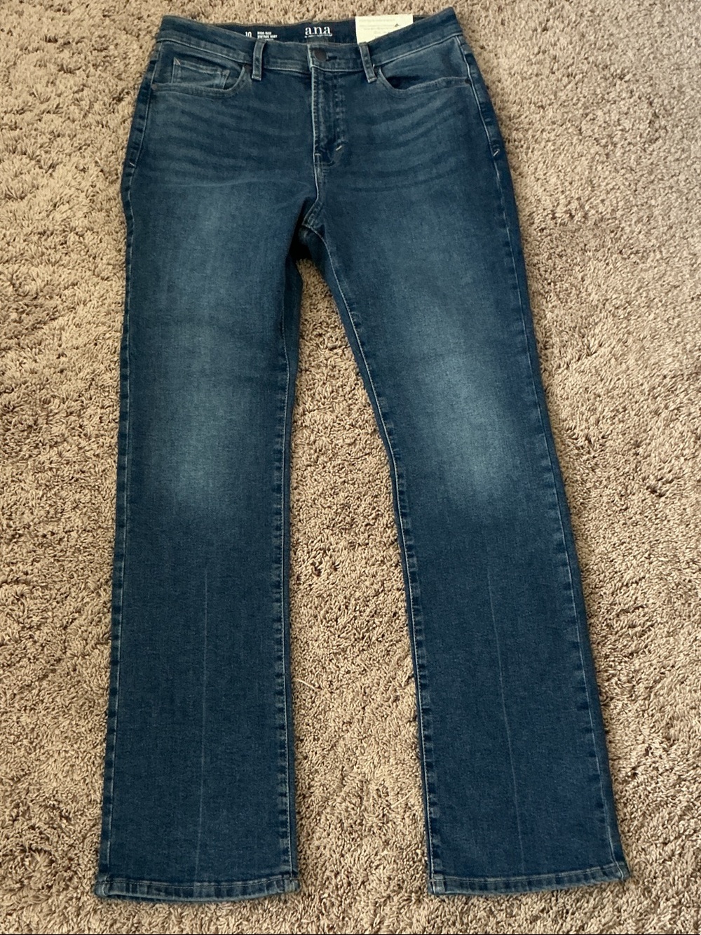 a.n.a. Dark Wash High-Rise Vintage Bootcut Jeans NWT